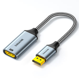 Convertitore SAMZHE da DP a <span class=keywords><strong>HDMI</strong></span> 8K60Hz 4K240Hz, Adattatore Video HD per Scheda Grafica Computer, Laptop a TV, Proiettore, Monitor - Product Image 1