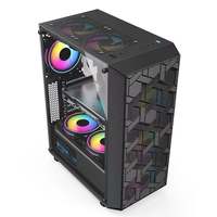 Boîtier de PC de jeu AntarcChill de haute qualité, format tour moyenne, pour ordinateur de bureau