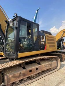 Excavatrice Cat 336E Pelleteuse de 36 tonnes Caterpillar Excavatrice sur chenilles d'occasion pour la construction à bascule avec composant de moteur central - Product Image 2