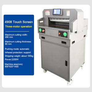 2025 baru Kertas Tekan musim semi dengan layar LCD untuk Departemen Keuangan Perusahaan kertas pemotong kertas Desktop pemotong kertas - Product Image 2