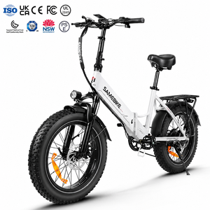 จักรยานไฟฟ้าไฮบริดยางโตพับได้ Samebike OEM แบตเตอรี่ลิเธียม รับประกันหนึ่งปี - Product Image 1