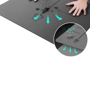Tapete de Yoga de PU Natural Antideslizante con Logotipo Personalizado, Tapete de Yoga de Goma PU Ecológico Antideslizante de 5 mm de Grosor, Plegable y Suave - Product Image 3