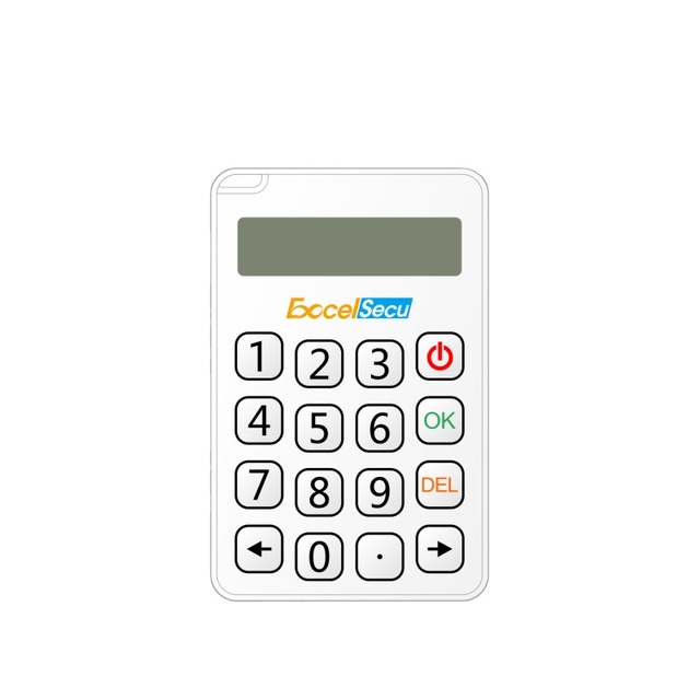 One Time Password Multi Button OTP Token Hardware PIN protection