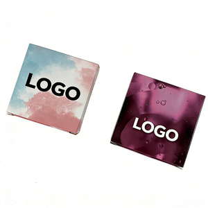 Caja Cosmética Cuadrada con Logotipo Personalizado, Empaque de Papel Brillante de Lujo para Paleta de Sombras de Ojos, Pestañas Postizas, Lentes de Contacto de Color - Product Image 2