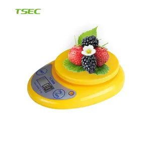 ABS plastik Platform 5Kg 11Lb gıda meyve kek pişirme tartı elektronik dijital mutfak terazisi