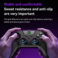 Manette de jeu sans fil multiplateforme G3 personnalisable en gros avec pavé directionnel remplaçable et vibration asymétrique