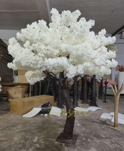 O-T014 grosir pohon palsu kustom dekorasi buatan pohon tengah meja bunga sakura sutra kualitas tinggi untuk pesta pernikahan - Product Image 2
