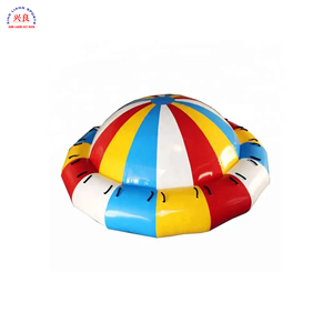 Bateau de disco gonflable de jouet de l'eau Tube remorquable bateau de taxi de l'eau bateau de disco volant gonflable pour des sports aquatiques - Product Image 4
