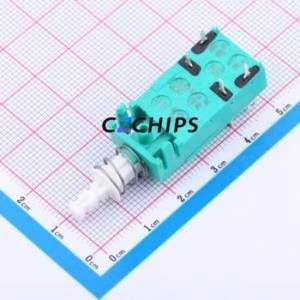 NE18 2A EE SN 6AMP Pushbutton Switch Through hole Component (THT) Switch Double Pole Single Throw 6A 100V Round Plunger - Product Image 2