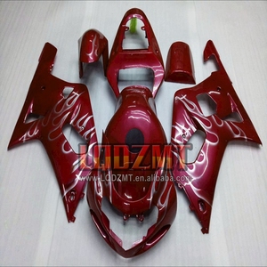 Cuerpo de inyección para SUZUKI, pieza de carenado azul brillante GSXR 600 <span class=keywords><strong>750</strong></span> K1 GSXR600 01 02 03 135No.6 GSXR750 <span class=keywords><strong>2001</strong></span> 2002 2003 - Product Image 5