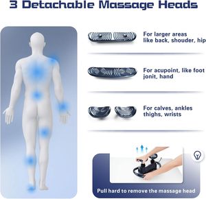 KOnbest mesin pijat terapi penyesuaian <span class=keywords><strong>Chiropractic</strong></span> digunakan pengeboran dan mengetuk kaki betis pergelangan kaki perawatan vital