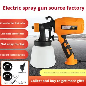 <span class=keywords><strong>Pistolet</strong></span> de pulvérisation électrique 220V, <span class=keywords><strong>pistolet</strong></span> de désinfection industriel, portable, utilisation intérieure/extérieure, 2000PSI, 800ml, comprend 2 buses de nettoyage - Product Image 5