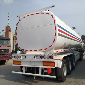 Semi-remorque citerne à carburant 3 essieux 40 CBM, citerne à huile multi-compartiments pour le transport de diesel au Nigeria et au Ghana - Product Image 4