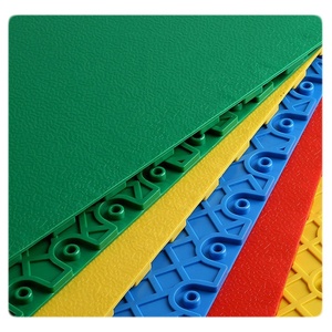 500*500mm PVC Modular Interlocking Tiles Plastic Vinyl Flooring <b>Roll</b> for Home Bedroom Workshop Office Hotel School Use - Product Image 3