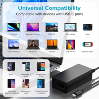 65W USB C dizüstü bilgisayar şarj cihazı şarj cihazı 20V 3.25A PD hızlı şarj güç adaptörü HP Spectre Elitebook Omnibook Pavilion Chromebook için