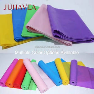 Bande de résistance plate à haute élasticité en TPE pour le yoga, équipement d'entraînement musculaire, bande d'étirement pour la pratique du yoga, vente en gros - Product Image 6