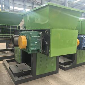 Large-Capacity Single-Shaft Shredder for Metal/<strong>Rubber</strong>/Wood/Plastic/Tire Processing 380V 37kW Alloy Steel Blades High Energy - Product Image 6