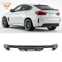 Kit de tuning extérieur aérodynamique pour BMW X6 Série F86 X6M Facelift, diffuseur arrière en carbone style 3D, pièces automobiles