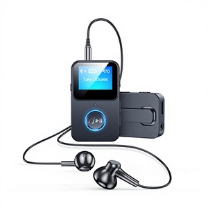 Reproductor MP3 C33 con Diseño de Clip, Bluetooth 5.0, Pantalla LCD, Reproducción de Tarjetas TF, Control Remoto de Cámara, Receptor de Audio - Product Image 2