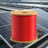 CPR B2ca-Zertifiziertes H1Z2Z2-K DC Photovoltaik-Kabel 1,5kV Verzinntes Kupfer XLPO LSZH Zugelassen nach EN50618 Direkt vom Hersteller Solar