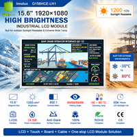 Écran LCD industriel TFT Innolux G156HCE-LH1 15,6 pouces FHD 1920*1080 1200 Nits LVDS large plage de températures pour équipements portuaires et miniers