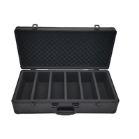 Boîte de rangement magnétique pour cartes TCG gradées avec cadre en aluminium