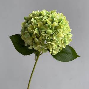 Venta al por Mayor de Hortensias Artificiales Grandes de Tallo Único, Flores de Seda Azules, Verdes y Rosas para Decoración de Bodas, Hogar, Eventos y Fiestas - Product Image 4
