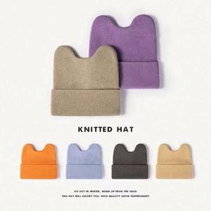Gorro de Punto con Forma de Personaje Adorable, Sin Logotipo, para Invierno, para Niñas y Niños, OEM Disponible, 100% Acrílico, Ajustable, para Clima Frío - Product Image 2