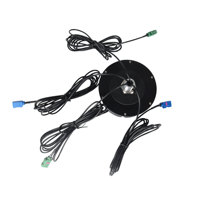 Antena Combinada 5 en 1 4G 5G LTE GPS GNSS WiFi BT MIMO, Impermeable, Montaje con Tornillos, para Gestión de Flotas de Vehículos