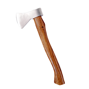 Hache multifonctionnelle de qualité supérieure en acier inoxydable Damas ZA, manche en bois, qualité industrielle, 1 lb, outil de coupe pour l'extérieur - Product Image 1