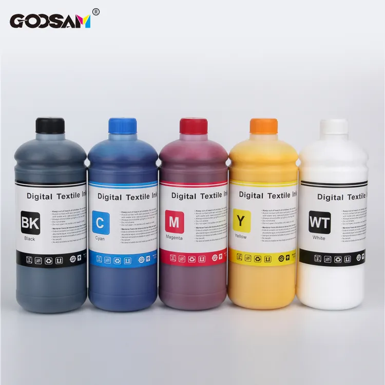 Watergedragen Dtg Pigment Textiel Inkt Voor Brother GT341 GT361 GT381 GT3 GT-3 Serie Dtg Kledingstuk Printers