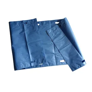 Blaues Tuch für Einweg-Trage papier für Patienten transfer folien