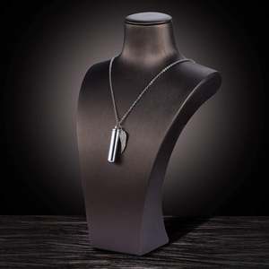Cremación Cenizas Joyería 925 Plata Esterlina Ángel Ala Cilindro Encanto Urna Collar - Product Image 2