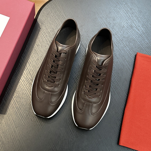 Nuove Scarpe Casual da Uomo in Vera Pelle per Primavera, Comode e Versatili, Calzature alla Moda per Gentiluomini - Product Image 3