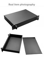 Boîtier réseau en aluminium IP55 1U 2U 3U 4U pour montage en rack 19 pouces, avec support de conception CAO 3D professionnelle, échantillonnage rapide OEM/ODM