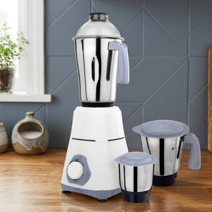 Mixeur Électrique Kimatsu Lily avec Bol en Acier Inoxydable de 1,5 L, 3 Vitesses, Utilisation sur Socle/Plan de Travail, Boîtier en Plastique, 550 W - Product Image 3