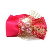 Noeuds papillon de style princesse rose romantique pour chiens et chats Saint Valentin Noeud papillon décoration pour animaux de compagnie en gros
