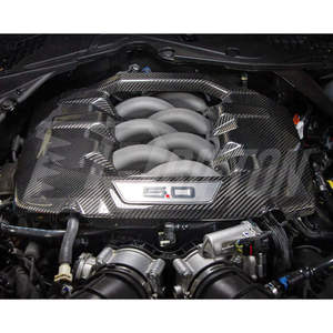 Cubierta de Motor de Fibra de Carbono Seca V8 de 5.0L para Ford Mustang Gen7 S650 2024 en Adelante - Product Image 2