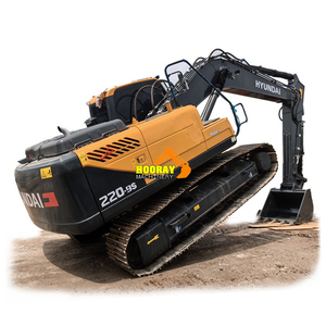 Excavadora Hyundai R220LC-9S Usada en Excelentes Condiciones, Fabricada en Corea, Año 2021, con Línea de Martillo Rompedor, Hyundai R220 R300 en Venta - Product Image 4