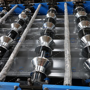 เครื่องขึ้นรูปลอนหลังคาทรงสี่เหลี่ยมคางหมู IBR, อุปกรณ์ขึ้นรูปลอนหลังคาทรงสี่เหลี่ยมคางหมู, การผลิตกระเบื้องหลังคาโลหะ - Product Image 2