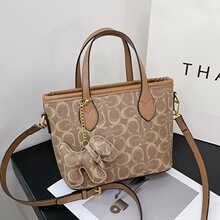 Bolsos de Diseño Rojo Marrón, Bolsos de Mano de Cuero PU de Alta Calidad, Bolsos de Mano de Marcas Famosas, Bolsos de Lujo <span class=keywords><strong>para</strong></span> <span class=keywords><strong>Mujer</strong></span> - Product Image 2