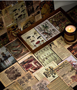 60 hojas <span class=keywords><strong>de</strong></span> pegatinas decorativas para álbum <span class=keywords><strong>de</strong></span> recortes, calcomanías decorativas <span class=keywords><strong>de</strong></span> Material Retro para diario, pegatinas para manualidades Diy - Product Image 6