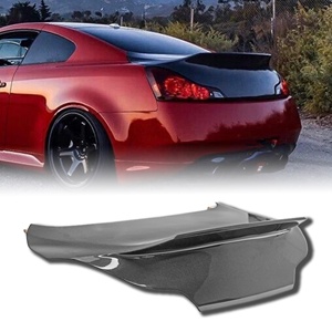 Maletero trasero bien hecho para Infiniti G37 CPV36 Coupe EPA pico de pato fibra de carbono - Product Image 1