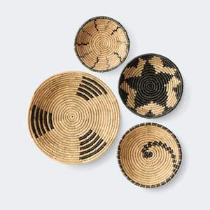 La mejor opción de decoración de pared de jacinto de agua, decoración colgante de pared Bohemia, variedad de formas, decoración de pared de ratán OEM de Vietnam - Product Image 1