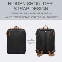 CoolBELL Sac à dos multifonction grande capacité pour ordinateur portable 17 pouces, sacoche d'affaires pour homme, sacoche d'ordinateur, sac de voyage, usage quotidien