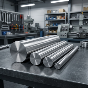 Barre ronde en Monel de qualité supérieure, en alliage de nickel massif, résistante à la corrosion et aux hautes températures, pour l'ingénierie industrielle et la construction - Product Image 1