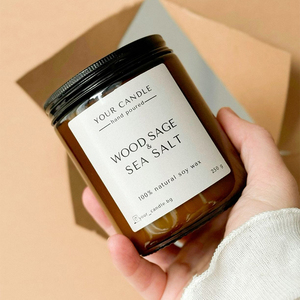 AIKUN Supplier OEM Factory Natural Glass Jar Personalized Scented Candle for Bedroom Ambience Office Home Decoration - Product Image 4