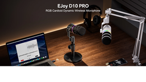 <span class=keywords><strong>COMICA</strong></span> D10 Pro, ligero, dinámico, juego de escritorio para computadora, micrófono de mano inalámbrico para grabación en vivo - Product Image 2