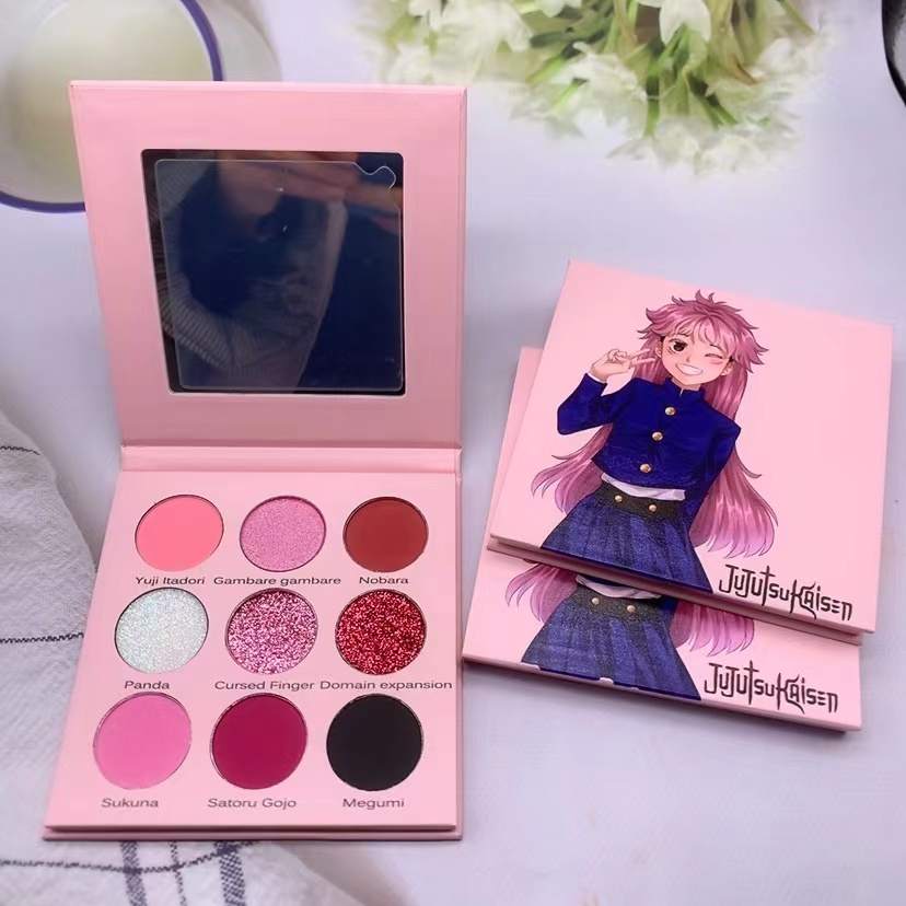 Палитра водостойких теней для век с высоким пигментом, низкий минимальный заказ