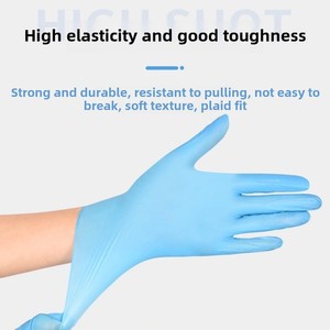 IRISMANLI 100 Pezzi/Scatola Guanti Monouso Multifunzionali in NBR Composito Nitrile ad Alta Elasticità per Bellezza <span class=keywords><strong>e</strong></span> Trucco - Product Image 5